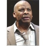 Don Warrington signed 7x5 colour photo. Good Condition. All signed pieces come with a Certificate of