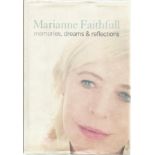 Marianne Faithfull signed Memories, Dreams and reflections hardback book. Signed on inside title