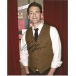 Matthew Morrison signed 10x8 colour photo. Good Condition. All signed pieces come with a Certificate