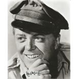 Richard Attenborough signed 10 x 8 b/w photo, nice head and shoulders image in Army uniform. Comes