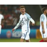 Alfie Mawson Signed England 8x10 Photo. Good Condition. All signed pieces come with a Certificate of