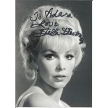 Stella Stevens signed 7x5 b/w photo. Dedicated. Good Condition. All signed pieces come with a