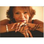 Candi Staton signed 7x5 colour photo. Good Condition. All signed pieces come with a Certificate of