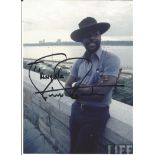 Richard Roundtree signed 7x5 colour photo. Good Condition. All signed pieces come with a Certificate