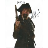Rufus Hound Actor Signed 8x10 Photo. Good Condition. All signed pieces come with a Certificate of