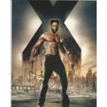 Movies Hugh Jackman 10x8 signed X Men colour photo. Good Condition. All signed pieces come with a