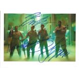 Movies Ghostbusters 12x8 colour photo signed by cast members of the 2016 remake Melissa McCarthy,