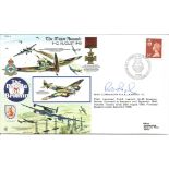 Wg Cdr Bob Doe DSO DFC WW2 BOB pilot signed 1990, 50th ann Battle of Britain RAFA series cover. Good