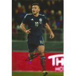 Robert Snodgrass Signed West Ham & Scotland 8x10 Photo. Good Condition. All signed pieces come