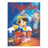 Movies Dickie Jones 12x8 signed Pinocchio colour photo. Richard Percy Jones, known as Dick Jones