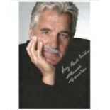 Dennis Farina Actor Signed 8x10 Photo. Good Condition. All signed pieces come with a Certificate