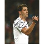 James Tarkowski Signed England 8x10 Photo. Good Condition. All signed pieces come with a Certificate