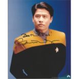 Garrett Wang signed 10x8 colour photo. Good Condition. All signed pieces come with a Certificate