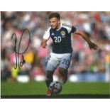 Ryan Fraser Signed Bournemouth & Scotland 8x10 Photo. Good Condition. All signed pieces come with