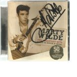 Marty Wilde signed CD sleeve. Disc included. Good Condition. All signed pieces come with a