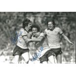 Autographed 12 x 8 photo, ARSENAL 1979, a superb image depicting PAT RICE and his Arsenal team