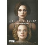 Ellen Burstyn and Carol Kane signed The Childrens Hour programme. Signed on inside pages. Good
