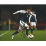 Oliver Burke Signed Celtic & Scotland 8x10 Photo. Good Condition. All signed pieces come with a