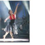 Darcey Bussell signed ballerina colour action photo. Comes with biography information. Good