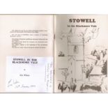 Rare unusual signed Victoria Cross item 'STOWELL IN THE BLACKMORE VALE' by LIEUTENANT COLONEL ERIC