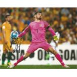 Matt Ryan Signed Australia 8x10 Photo. Good Condition. All signed pieces come with a Certificate