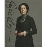 Phyllis Logan Actress Signed Downton Abbey 8x10 Photo. Good Condition. All signed pieces come with a