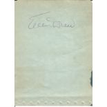 Ellen Drew signed album page. November 23, 1915 - December 3, 2003) was an American film actress.