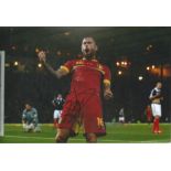 Steven Defour Signed Burnley & Belgium 8x12 Photo. Good Condition. All signed pieces come with a