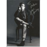 Albert Finney signed 7x5 b/w photo. Dedicated. Good Condition. All signed pieces come with a