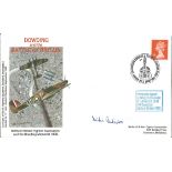 Battle of Britain World War Two cover signed by Wg. Cmdr. M. F. Anderson DFC (No. 604 Sqn. ).