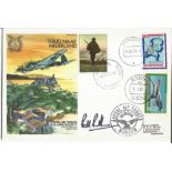 Group Captain Randle signed special cover RAFES SC25e. 45c Nederland stamp postmarked Gorssel 31.