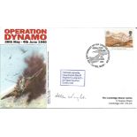 Operation Dynamo Group Captain Allan R Wright & Bar AFC of 92 Squadron signed official cover. Ben