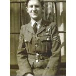 World War Two W O Roy Briggs 576 156 Sqd-Flight Engineer 8x6 signed b w photo. Good condition Est.