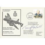 RAF Finningley Open Day 20th September 1986 Flown FDC signed by Sqn Ldr Tony Banfield. PM 16 Sep