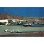 12 SQN VULCAN BOMBER PILOT: 8x12 inch photo signed by Vulcan bomber veteran Flt Lt Mike Pearson, AEO