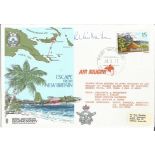 Two covers signed RAF escapers covers Escape from New Britain. Captain of Air Niugini P2-ANH