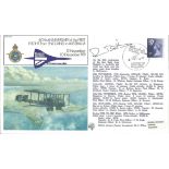 Concorde Flown FDC 60TH Anniversary of the First flight from England to Australia PM British