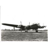 RAF Lancaster III Bomber (Prototype) Merlin 28 6x9 b/w vintage photo pictured September 1942. Good