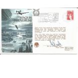 Flt Lt G Diggle RAF Falcons Free Fall Display Team Leader signed cover SC28b. 1. 40 France stamp