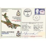 RAF flown cover RAF Museum SC24, 60th Anniversary 1st Long-Distance Int. Air Race, 'Circuit of