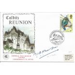 Colditz inmate WW2 Capt J Huelin signed 1980 Red Cross Colditz Reunion cover. Good condition Est.