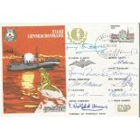 Multiple signed by 10 people vital to the Operations of the Resistance RAFES SC15c cover. RAF