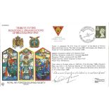 Sydney Thomas Wingham 76 Squadron Evader signed standard cover SC40aaA1 Tribute to the Resistance