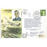King Air A100 crew Capt D J Fulluck and FO J S Merredew signed RAFES SC16b cover commemorating ACM