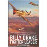 World War Two Hardback book titled Billy Drake Fighter Leader the autobiography of Group Captain