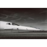 CONCORDE DESIGNER: 8x12 inch photo signed by the late Sir Norman Harry who designed the iconic droop