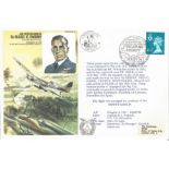 Two RAF escapers covers RAFES SC16a, one signed and the other signed by Capt D J Fulluck and FO J