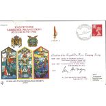 Special signed cover by Air Chief Marshal Sir Lewis Hodges SC40dc. Comet Line cachet. Backstamps