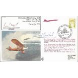 Concorde Flown FDC 50TH Anniversary of the First Non Stop Flight from Paris to New York signed First