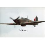 FEMALE ATA PILOT: 8x12 inch photo of a Spitfire signed by Joy Lofthouse who flew with the Air